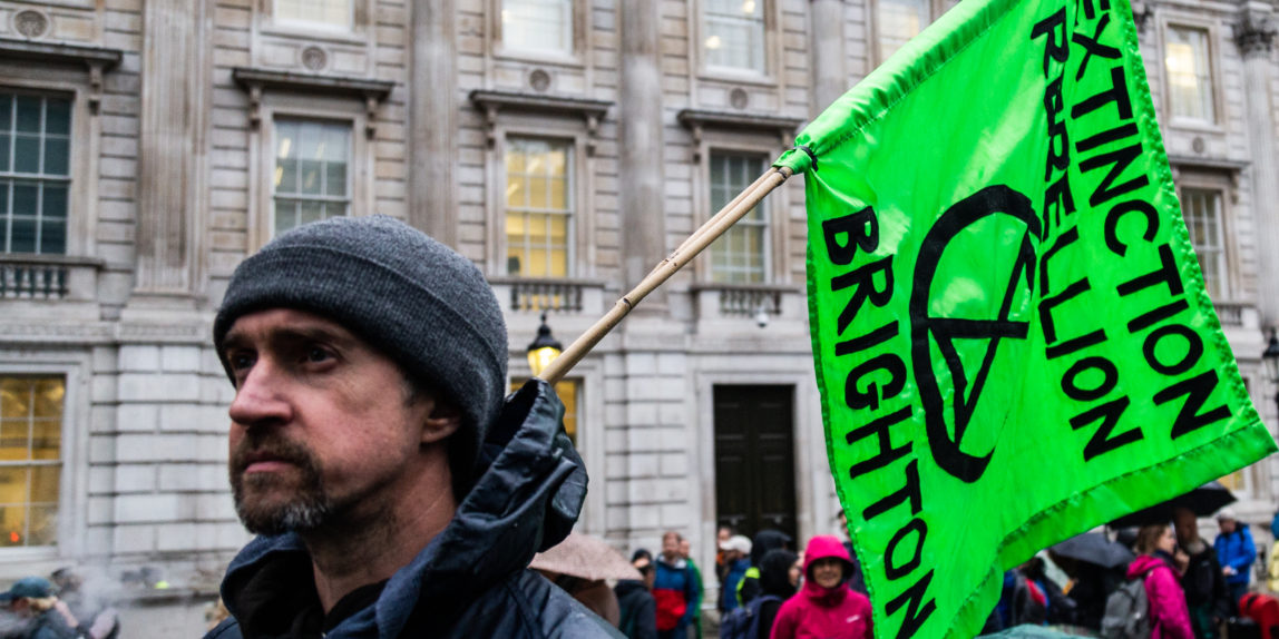 Extinction Rebellion Whitehall October 2019